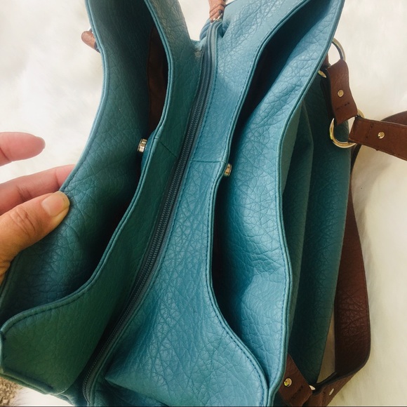 Rosetti green / brown handbag - Picture 12 of 16